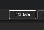 Join button in the Teams meeting on a computer